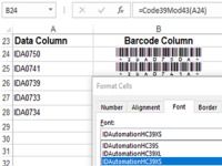 Code 39 Barcode Fonts Package Code 39 Barcode Fonts Package