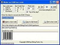 EAN Bar Codes EAN Bar Codes