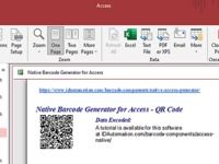 Access QR Code Barcode Generator Access QR Code Barcode Generator