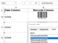 Interleaved 2 of 5 Barcode Fonts Package Interleaved 2 of 5 Barcode Fonts Package
