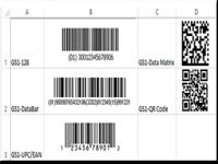 GS1 Linear Barcode Font Suite GS1 Linear Barcode Font Suite