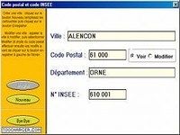Code Postal et INSEE Code Postal et INSEE
