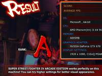 Street Fighter IV – Benchmark Street Fighter IV – Benchmark