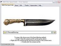 RAR File Open Knife RAR File Open Knife