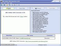 ABC Amber SVG Converter ABC Amber SVG Converter