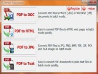 PDF to X PDF to X