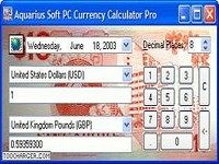 PC Currency Calculator PC Currency Calculator