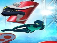 Superhero Muscle Ninja Race Superhero Muscle Ninja Race