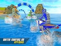 Cavalier quad-surf sur l'eau Cavalier quad-surf sur l'eau