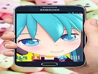 Anime Video Wallpaper of Hatsune Miku Party Time Anime Video Wallpaper of Hatsune Miku Party Time