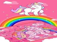 Cute Unicorn Keyboard Theme Cute Unicorn Keyboard Theme