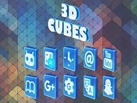 3D Cubes - Solo Launcher Theme 3D Cubes - Solo Launcher Theme