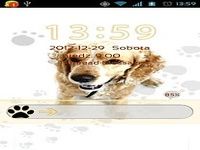 Cute Dog v2 - GO Locker Theme Cute Dog v2 - GO Locker Theme
