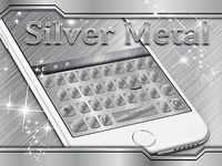 Argent metal clavier thème Argent metal clavier thème