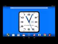 Square Clock Android-7 Square Clock Android-7
