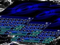 Thème de l'effet néon bleu Thème de l'effet néon bleu