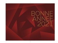 Cartes de voeux Bonne année 2021 Cartes de voeux Bonne année 2021