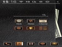 Leather Wallet Atom Theme Leather Wallet Atom Theme