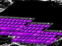 Clavier à thème violet Clavier à thème violet
