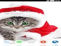 Holiday Kitty CLauncher Theme Holiday Kitty CLauncher Theme
