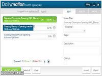 Dailymotion Mass Uploader Dailymotion Mass Uploader