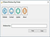 IOGenie Windows Key Finder IOGenie Windows Key Finder