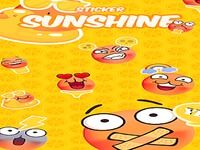 Sunshine FREE Keyboard Sticker Sunshine FREE Keyboard Sticker