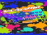 Thème de clavier Jet Graffiti Thème de clavier Jet Graffiti