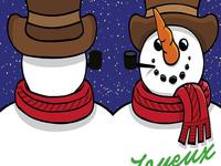 Carte Bonhomme de neige Noël PDF Carte Bonhomme de neige Noël PDF