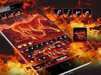Cheval Feu Clavier Thème Cheval Feu Clavier Thème