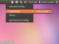 Natural Scrolling Natural Scrolling