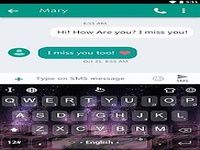 Fantasy Galaxy Keyboard Theme Fantasy Galaxy Keyboard Theme