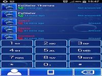 Blue HD Dialer Thème Blue HD Dialer Thème