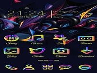 Color Run Go Launcher Theme Color Run Go Launcher Theme