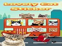 Cat Word Sticker with lovely style for Messenger Cat Word Sticker with lovely style for Messenger