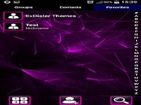 Purple Dialer Theme Purple Dialer Theme