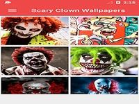 Papier peint effrayant de clown Papier peint effrayant de clown