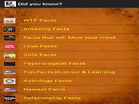 Did you know facts Did you know facts