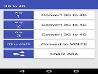 4G on 3G Phone VoLTE 4G on 3G Phone VoLTE
