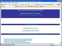 Cours de Droit International Public Cours de Droit International Public