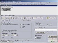 AVI/MPG/WMV Screensaver Creator AVI/MPG/WMV Screensaver Creator