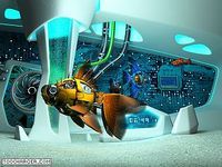 Cyberfish 3D Screensaver Cyberfish 3D Screensaver