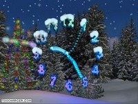 3D Christmas Clock Screensaver 3D Christmas Clock Screensaver