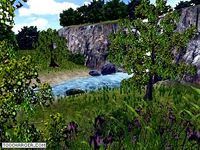 Waterfall 3D Screensaver Waterfall 3D Screensaver