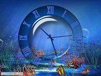 Aquatic Clock Screensaver Aquatic Clock Screensaver