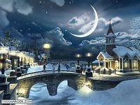 Snow Village 3D Screensaver Snow Village 3D Screensaver