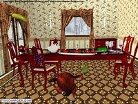 3D Dancing Holiday Turkey Dinner 3D Dancing Holiday Turkey Dinner