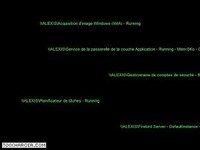 Services Monitoring Screen Saver Services Monitoring Screen Saver