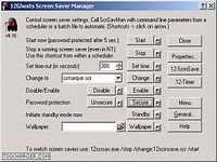 12Ghosts Screen Saver Manager 12Ghosts Screen Saver Manager