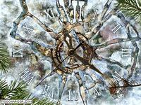 Ice Clock 3D Screensaver Ice Clock 3D Screensaver